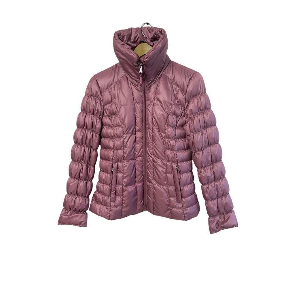 Kenneth Cole Size Medium Blush Pink Down Filled Puffer Jacket Outdoor Travel